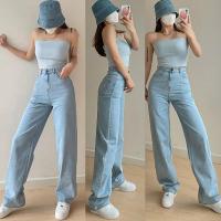 ราคา กางเกงยีนส์ผู้หญิง ทรงบอย สลิม S 2XL มี ไซส์ใหญ่ เก็บทรงอยู่ ไม่มีย้วย bigsize แฟชั่นเกาหลี boyfriend (14318098492)