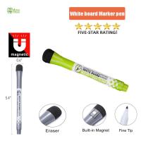 ราคา 2 Pcs Magnetic Dry Erase Markers With Eraser Cap Fine Tip Low Odor Non Toxic White Board Markers Pens Perfect For Dry Erase Whiteboards In The Office Classroom Or At Home (18950698283)