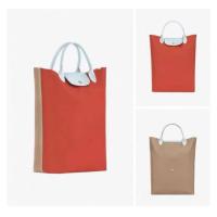 ราคา Longchamp กระเป๋าใหม่ Replay แนวตั้งกระเป๋าสีคมชัดถุงช้อปปิ้งที่เดินทางมาพักผ่อนไนล่อนพับแบบพกพาใต้วงแขนกระเป๋าขนาด 39x27cm (16295615208)