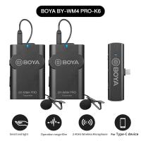 ราคา BOYA BY WM4 PRO Wireless Microphone สำหรับมือถือและกล้องของแท้ BOYATHAILAND ประกัน 24 เดือน (19094110641)