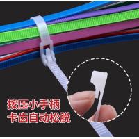 ราคา Cable Ties เคเบิ้ลไทร์แบบปลดล็อคได้ 8นิ้ว สีดำ สีขาว 100เส้น (15372287051)