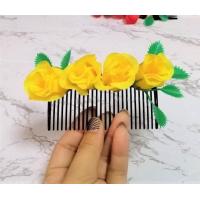 ราคา หวีสับดอกไม้ต่างๆ สำหรับประดับผม by salisa (15195690172)