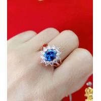 ราคา แหวนนาก แหวนนากพลอยไพลินมีไซด์ (12965068813)