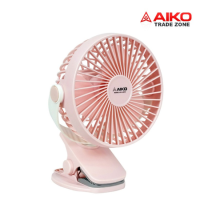 ราคา พัดลมชาร์จแบต AIKO รุ่น KN L2855 ชาร์จไฟแบบคลิปหนีบ (1829972171)