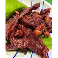 ราคา เนื้อโคขุนแดดเดียว เนื้อแดดเดียว เนื้อวัวแดดเดียว ส่งฟรี ยังไม่ทอด (21194135354)