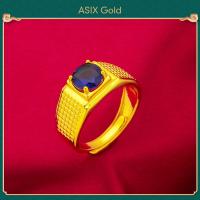 ราคา ASIX GOLD แหวนผู้ชายทอง 24K แหวนมังกรครอบงำ แหวนผู้ชายเท่ ไม่ดำ ไม่ลอก (20330853914)