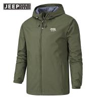 ราคา JEEP JEEP แจ็คเก็ตมีฮู้ดสำหรับผู้ชายแจ็คเก็ตกันลมมีซิปกันน้ำและกันลมสำหรับใส่กลางแจ้งและผู้ชายแฟชั่นฤดูใบไม้ร่วงฤดูหนาว (18518705245)