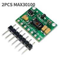 ราคา 2ชิ้นโมดูลเซ็นเซอร์ออกซิเจนเลือด MAX30100 MAX30100เซ็นเซอร์วัดอัตราการเต้นของหัวใจโมดูลวัดอัตราการเต้นของหัวใจชีพจรออกซิเจนในเลือด (17667936480)