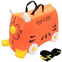 ราคา กระเป๋าเดินทางสำหรับเด็กนั่งของ Trunki กระเป๋าเดินทางสำหรับเด็กวัยหัดเดิน กับล้อกระเป๋าน่ารัก สิ่งจำเป็นสำหรับการเดินทางบนเครื่องบิน (20053974678)