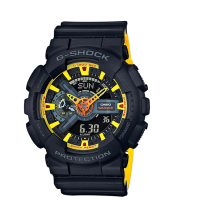 ราคา Casio GShock นาฬิกาข้อมือผู้ชาย รุ่น GA 110GB 1ADR Gold Black (20800629024)