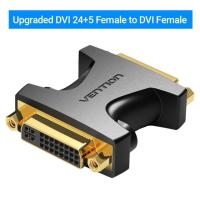 ราคา Vention DVI I สายสัญญาณแบบ DVI อะแดปเตอร์ต่อขยาย24 5ตัวเมียเป็นตัวผู้ตัวแปลง DVI 1080P 60Hz HD สำหรับโปรเจคเตอร์ HDTV Moitor (18799393149)