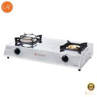 ราคา เตาแก๊สสเตนเลสตั้งโต๊ะ 1 หัวแก๊ส 1 หัวอินฟาเรด LUCKY FLAME รุ่น HQ 2112S ขนาด 72x39 5x1ซม สีสเตนเลส โปรโมชั่นสินค้าคุณภาพ (10681664492)