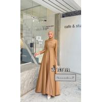 ราคา ชุดมุสลิมหญิงเดรสมุสลิม ชุดเดรสออกงาน รุ่น มิเชล เนื้อผ้าซาร่า ชุดมุสลิม ชุดนิกะห์ ชุดธีมเพื่อนเจ้าสาว แฟชั่นมุสลิม ชุดรายอชุดเดรส (18063689074)