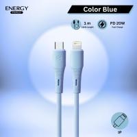 ราคา Energy Premium สายชาร์จ PD20W สายชาร์จไอโฟน iphone SILICONE รุ่น SC02 TYPE C TO Lightning ชาร์จเร็ว 20W หลากสีสัน (20951710501)