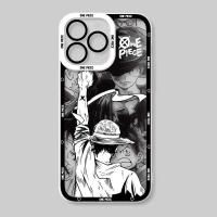 ราคา เคสสำหรับ Iphone 6 6S 7 8 14 Plus SE 2022 X XS Max XR 11 Pro Max 13พัดลมพกพา TPU ใสนุ่มตานางฟ้าอะนิเมะเรื่องวันพีชปกป้องเลนส์ Luffy Zoro ฝาครอบด้านหลังกันกระแทกซิลิโคน (19714852642)