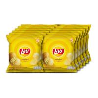 ราคา มันฝรั่งแท้ทอดกรอบ รสคลาสสิค ตราเลย์ เลย์คลาสสิค 12 x 12 กรัม แพ็ค รหัสสินค้า 16626 (20784653509)