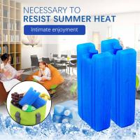 ราคา พร้อมส่ง Cool Ice Pack ก้อนน้ำแข็งเทียมแบบเรียบ 400ml 4 ก้อนน้ำแข็งใช้ซ้ำได้บล็อกที่เก็บอาหาร Picnic Travel Stay Fresh กล่องเก็บความเย็น Cool Ice Pack ก้อนน้ำแข็งเทียมแบบเรียบ 400 ml 4 ก้อน (764086278