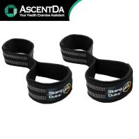 ราคา 2ชิ้น1คู่ออกกำลังกายยกน้ำหนักสายรัดยกดัมเบลมือจับการฝึกอบรมข้อมือวงสนับสนุนสำหรับบาร์เบลดึงขึ้น (12625736075)