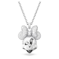 ราคา Swarovski Disney Mini Mouse Silver Diamond Pendant Necklace S925 Sterling Silver Womens Fashion Necklace ของขวัญวันวาเลนไทน์ ของขวัญวันเกิด (21011152910)