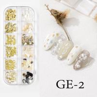 ราคา DIYเปลือกหอยแต่งเล็บ เปลือกหอย ตกแต่งเล็บ เปลือกหอยแต่งเล็บแบบบาง ติดง่าย12 เซลล์ (12407002636)