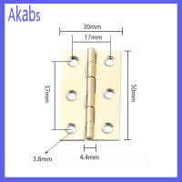 ราคา Akabs บานพับทองเหลืองบริสุทธิ์บานพับขนาดเล็กบานพับทองแดงบานพับมินิ (21145937560)