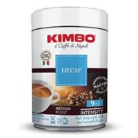 ราคา KIMBO Decaf 100 Arabica Ground Coffee Italy Imported คิมโบ ดีคาฟ กาแฟคั่วบด สกัดคาเฟอีนออก 250g (846824293)
