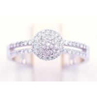 ราคา Happy Jewelry แหวนเพชร ยอด 10ตัง เพชรล้อม บ่าเพชรคู่ ทองแท้ 9k 37 5 เพชรเกสร ME895 (16994252147)