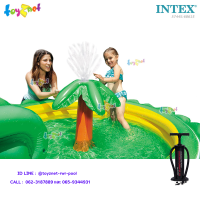 ราคา Intex ส่งฟรี สระเป่าลมน้ำพุและสไลเดอร์ แอนิมอล เฟรนด์ รุ่น 57445 ที่สูบลม ดับเบิ้ลควิ๊ก ทรี (7857856409)