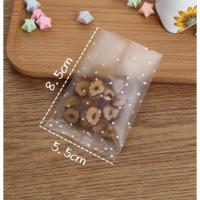 ราคา ถุงซีลแบบขุ่นลายจุดถุงใส่คุกกี้5 5 8 57 109 11 5 (17125259931)