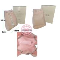 ราคา ของแท้ กระเป๋าใส่เครื่องสำอาง ทรงขนมจีบ DIOR Pink Pastel Drawstring Pouch (18450839741)