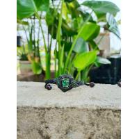 ราคา ข้อมือ บ่วงนาคพญานาค เหล็กน้ำพี้ ประดับไหลน้ำพี้ สายตะกรุดปรับรูดได้ จัดส่งฟรี (18156945423)