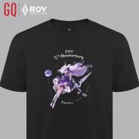 ราคา เสื้อยืดคอกลม GQ x ROV เสื้อยืดลิมิเต็ดอีดิชั่น ลาย Sinestrea WaVe Dark Currents S 5XL (18612561897)