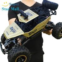 ราคา RC รถ1 12 4WD Rock Crawlers รถของเล่น4X4 2 4G ขับรถคู่ Bigfoot รีโมทคอนโทรลรถของเล่นเด็กของเล่นเด็ก ไม่มียางอะไหล่ (12455875784)