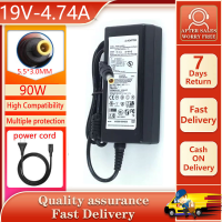 ราคา 19V 4 74A 90W 5 5 มม 3 0 มม AC อะแดปเตอร์แล็ปท็อปสำหรับ Samsung 370R4E 355V4X 350V5C 510R5E Power Charge (20392307839)