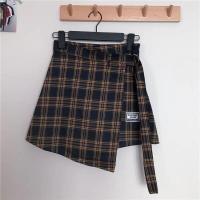 ราคา Plus size เสื้อผ้าสาวอวบ กระโปรงสาวอวบอ้วน ไซส์ใหญ่ ผู้หญิง กระโปรงทรงเอ ลายสก็อต สั้น เอวสูง ฤดูใบไม้ร่วง สไตล์เกาหลีแฟชั่น V728 (19842895040)
