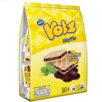 ราคา ขนม Voiz Cracker Creamy er Chocolate วอยซ์ แครกเกอร์ครีมมี่บัตเตอร์ ช็อกโกคริสปี้ แพ็คครอบครัว 7gx24 ชิ้น (12668300812)