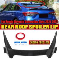 ราคา คุณภาพสูงสปอยเลอร์ฝาหน้าฝาหลังกระโปรงรถปีกขยายฝา ABS สำหรับ Honda 11th Generation สำหรับ Civic 2021 2022สปอยเลอร์ปีกหลัง (20999106727)