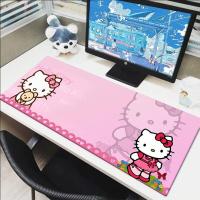 ราคา แผ่นรองเมาส์ Gamer การ์ตูนเฮลโลสแมวคิตตี้คีย์บอร์ดยางแผ่นอุปกรณ์เสริมโต๊ะเกม Mousepad Kawaii การ์ตูนแผ่นรองเมาส์น่ารัก Xxl (18706011844)