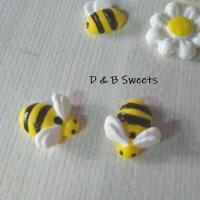 ราคา น้ำตาลแต่งหน้าเค้ก รูปผึ้งน้อย ดอกเดซี่ ทานตะวัน เลือกแบบได้ (20547183675)