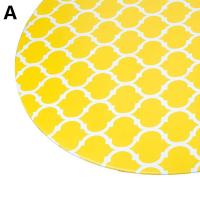 ราคา Blue Shop ผ้าปูโต๊ะกลมกันน้ำ PVC กันฝุ่นใหม่ผ้าคลุมโต๊ะในร่มติดตั้งยืดหยุ่นสำหรับตกแต่งบ้าน (11063625477)