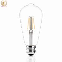 ราคา ST64 Retro Bulb E27 220V 8W 2700K Warm White Vintage Light Bulb Dimmable Filament Light Bulb For Home Decor (20972016595)
