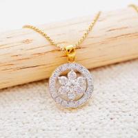 ราคา พร้อมส่ง จี้เพชรแท้ ทองคำแท้9K ทอง37 5 เพชรแท้น้ำ100 เบลเยี่ยมคัต 9KPP705 (21046354797)