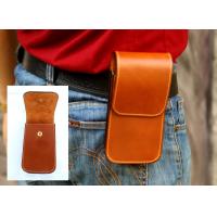 ราคา กระเป๋ามือถือ ซองใส่มือถือร้อยเข็มขัด เย็บมือ Handmade หนังวัวแท้ 100 (714880505)