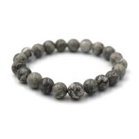 ราคา หินนำโชค สีเทาลายหินอ่อน เลือกขนาดเม็ดหินได้ 4 12 มม หินแห่งการเปลี่ยนแปลง สร้อยข้อมือหินแท้ by siamonlineshop (19991305119)