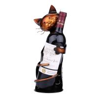 ราคา TOOARTS Cat Wine Rack Red Wine Holder Shelf Metal Sculpture Bottle Stand Display Rack Home Decoration Handcrafts Christmas Gifts (18811856001)