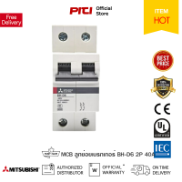 ราคา Mitsubishi BH D6 2P 20A Miniature Circuit Breaker MCB ลูกย่อยเบรกเกอร์ ต้องที่ PITIGROUP (20446594802)