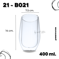 ราคา แก้วน้ำสองชั้น Double Wall Glass แก้ว แก้วน้ำ ขนาด 80 400ml แก้ว2ชั้น มีผนัง2ชั้น ดีไซน์สวย แก้วมินิมอล แข็งแรง แก้ว ชา กาแฟ ทนความร้อนและเย็น (19553820124)
