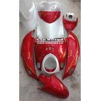 ราคา ชุดสี เฟรม finoเก่า ยามาฮ่า ฟีโน่เก่า ฟีโน่คาร์บู รุ่นปี 2007 2012 เกย์เดี่ยว 10 เกย์แยก 9 ชิ้น สีแดงแก้วไส้ขาวตามรูป (10721466207)