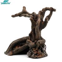 ราคา 2024NEW ขายร้อน ปูเสฉวนทำจากเรซินของเล่นแบบปีนป่ายของประดับท่อนไม้ของตกแต่งตู้ปลาสำหรับปูฤาษีสัตว์เลื้อยคลานจิ้งจก คืนเงินภายใน 15 วัน (21154950359)