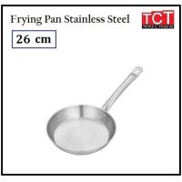 ราคา กระทะเทฟล่อนสแตนเลส กระทะสแตนเลส เกรด 304 อย่างดี ใช้ได้กับเตาทุกชนิด NONSTICK PAN ขนาด 202224262830cm Stainless Frying Pans (16031355737)